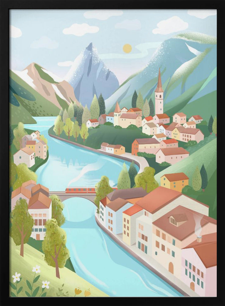 Schweizer Alpen | Poster