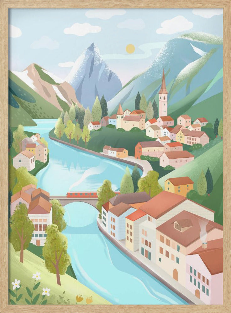 Schweizer Alpen | Poster