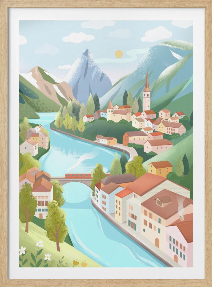 Schweizer Alpen | Poster