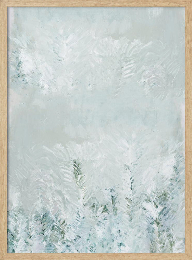 Winterweißer Wald Szene 2 | Poster