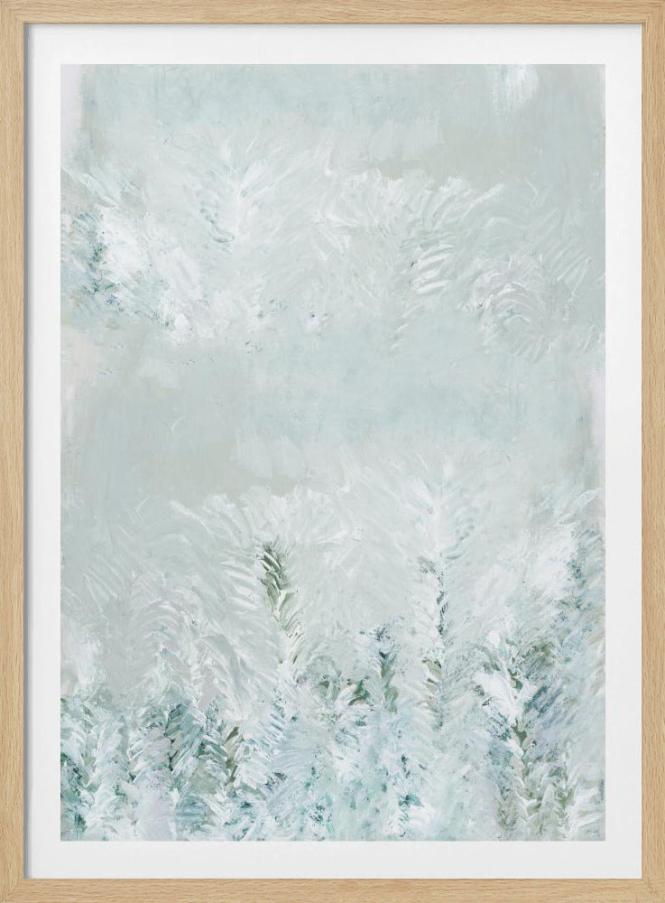 Winterweißer Wald Szene 2 | Poster