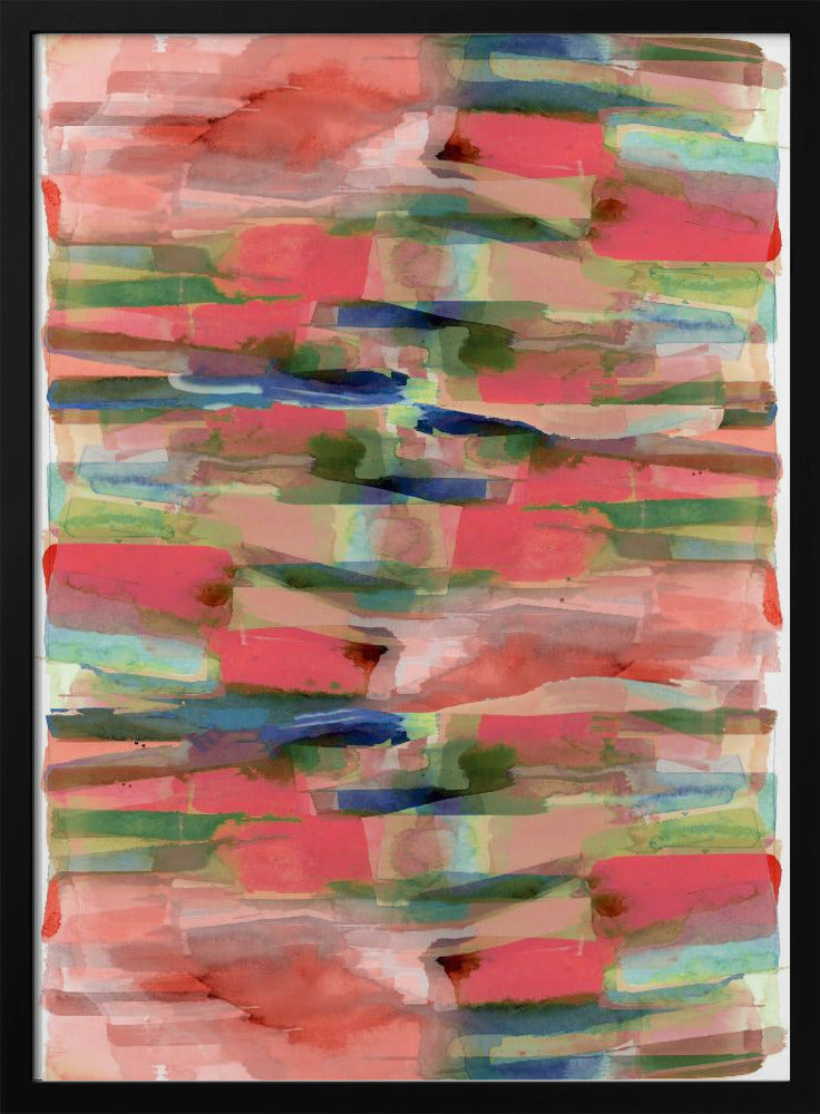 Abstract Fluid Shapes Print | Poster