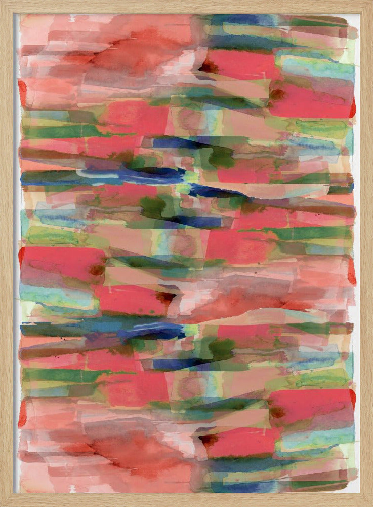 Abstract Fluid Shapes Print | Poster