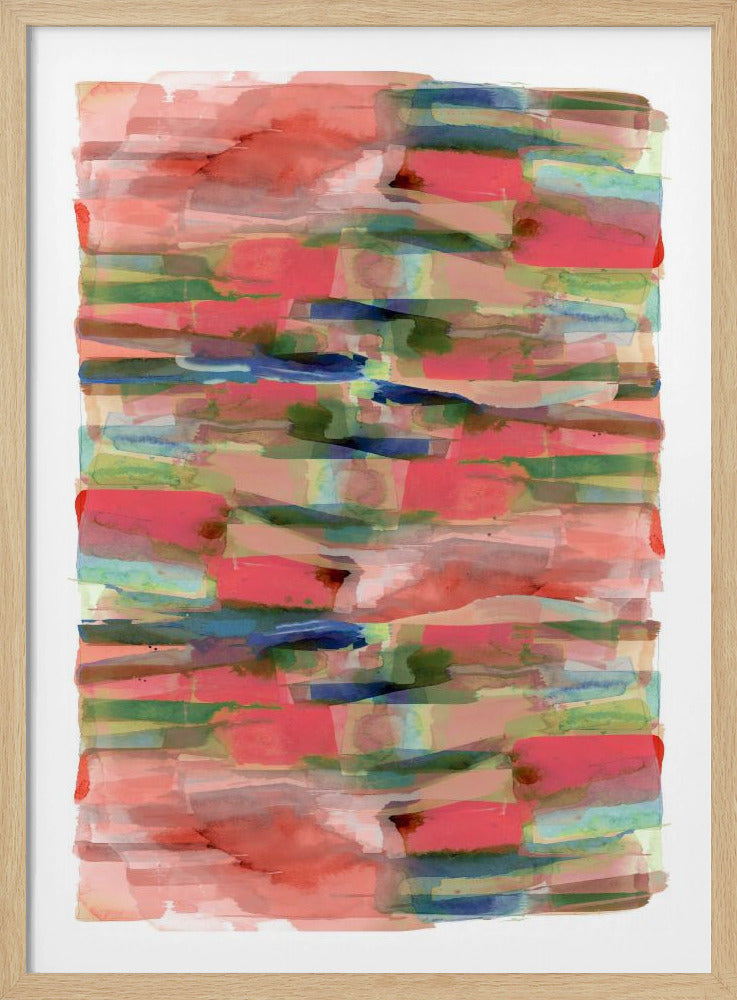 Abstract Fluid Shapes Print | Poster
