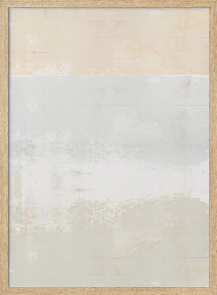 Minimalistischer abstrakter Landschaftskunstdruck | Poster