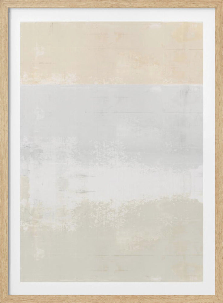 Minimalistischer abstrakter Landschaftskunstdruck | Poster