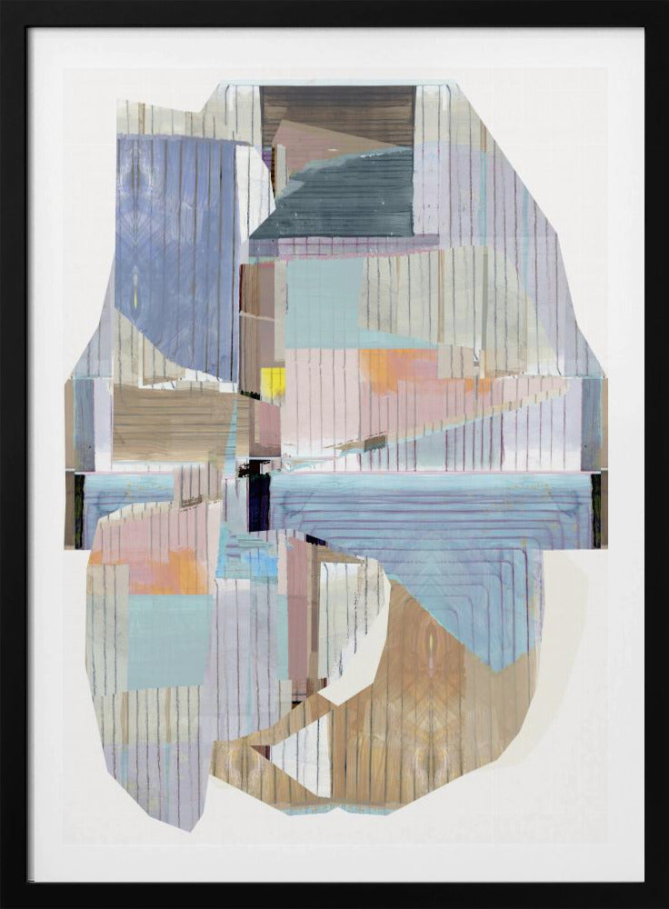 Mehrstreifen-Collage Nr. 1 | Poster