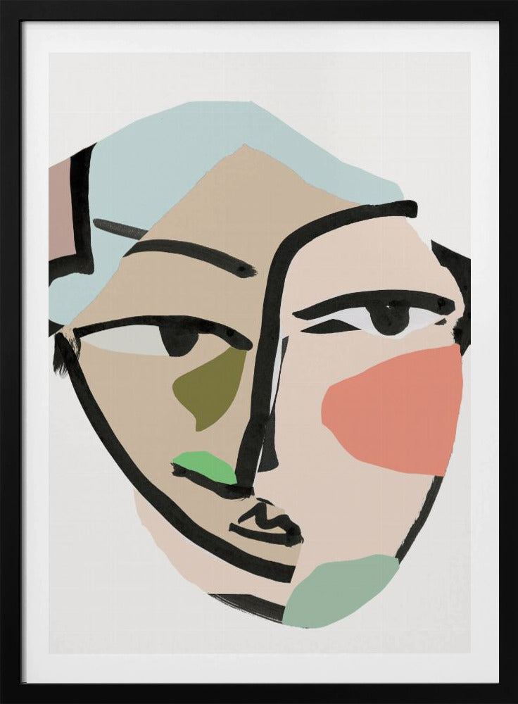 Visage No2 Kunstdruck | Poster