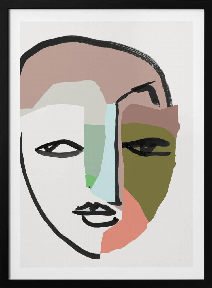Visage Nr. 1 Kunstdruck | Poster