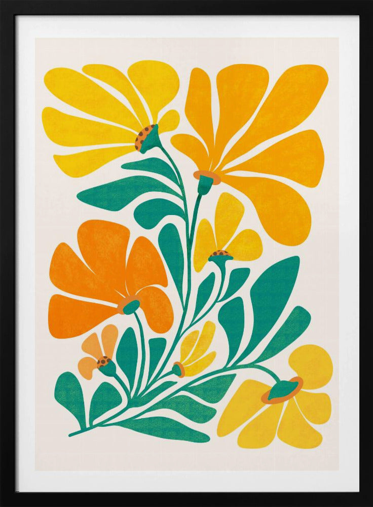 Königliche Sonnenblumen | Poster