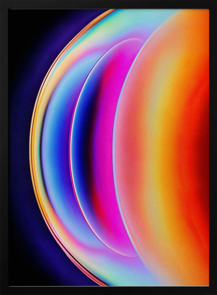 Paradies-Farbverlaufs-Halo | Poster