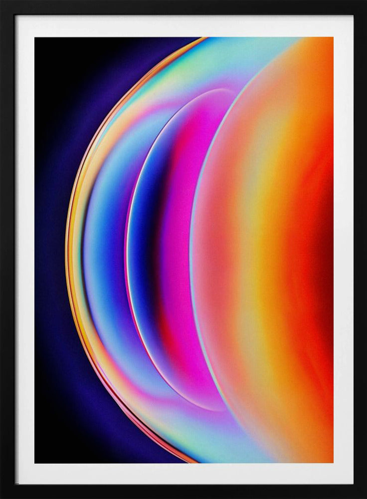 Paradies-Farbverlaufs-Halo | Poster