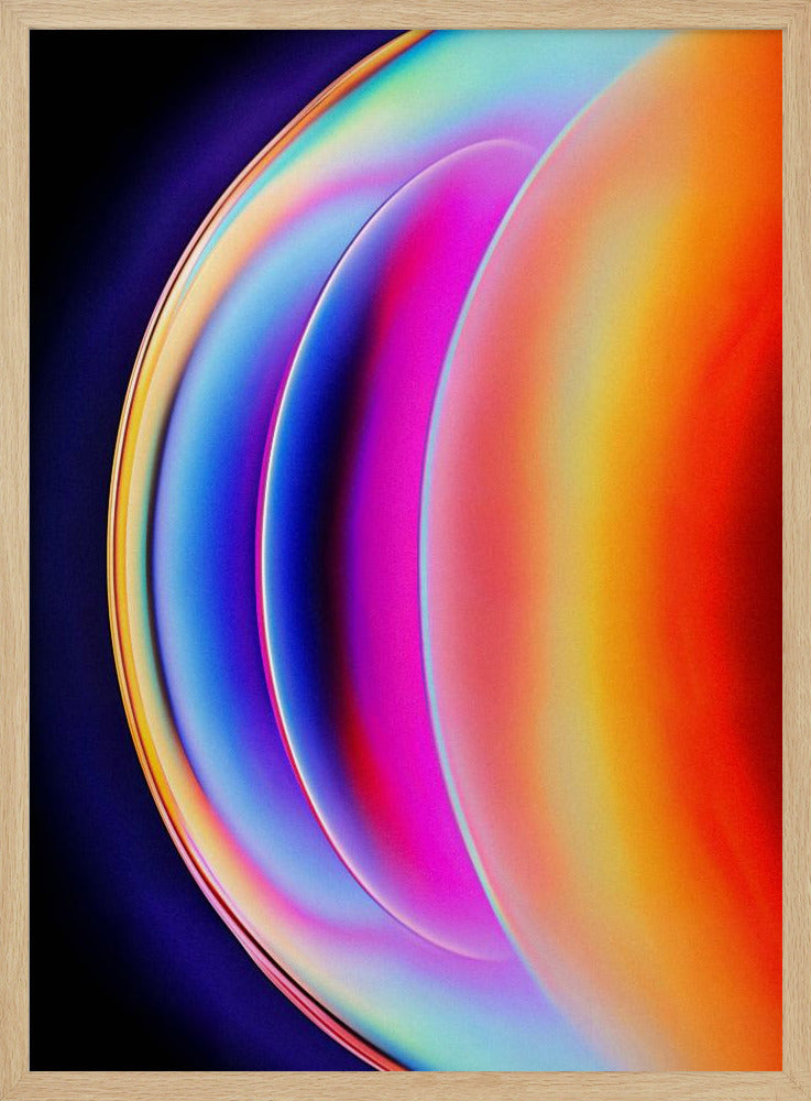 Paradies-Farbverlaufs-Halo | Poster