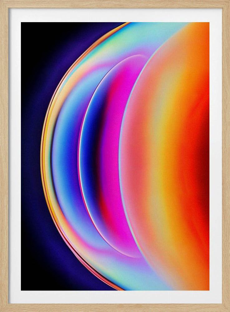 Paradies-Farbverlaufs-Halo | Poster