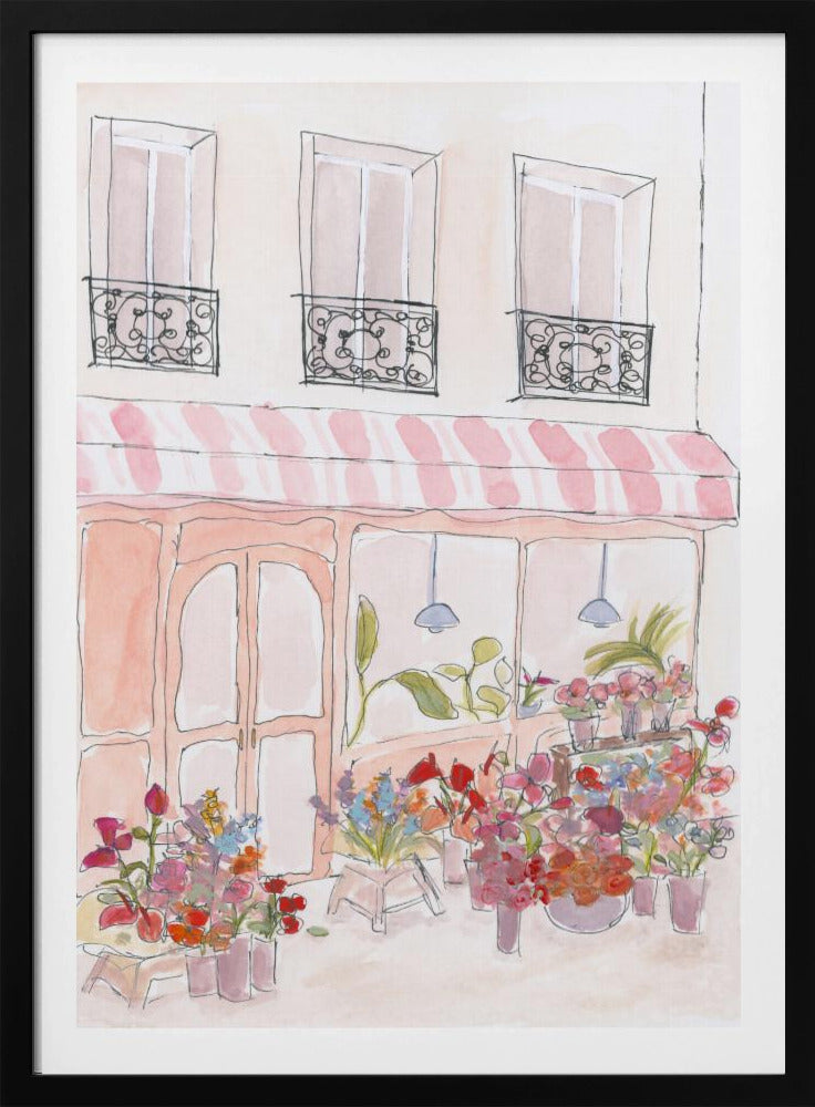 Rosa Blumenladen | Poster