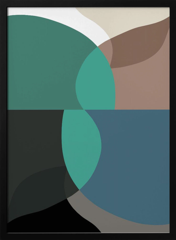 Abstrakte Formen Kunstdruck Nr. 2 | Poster