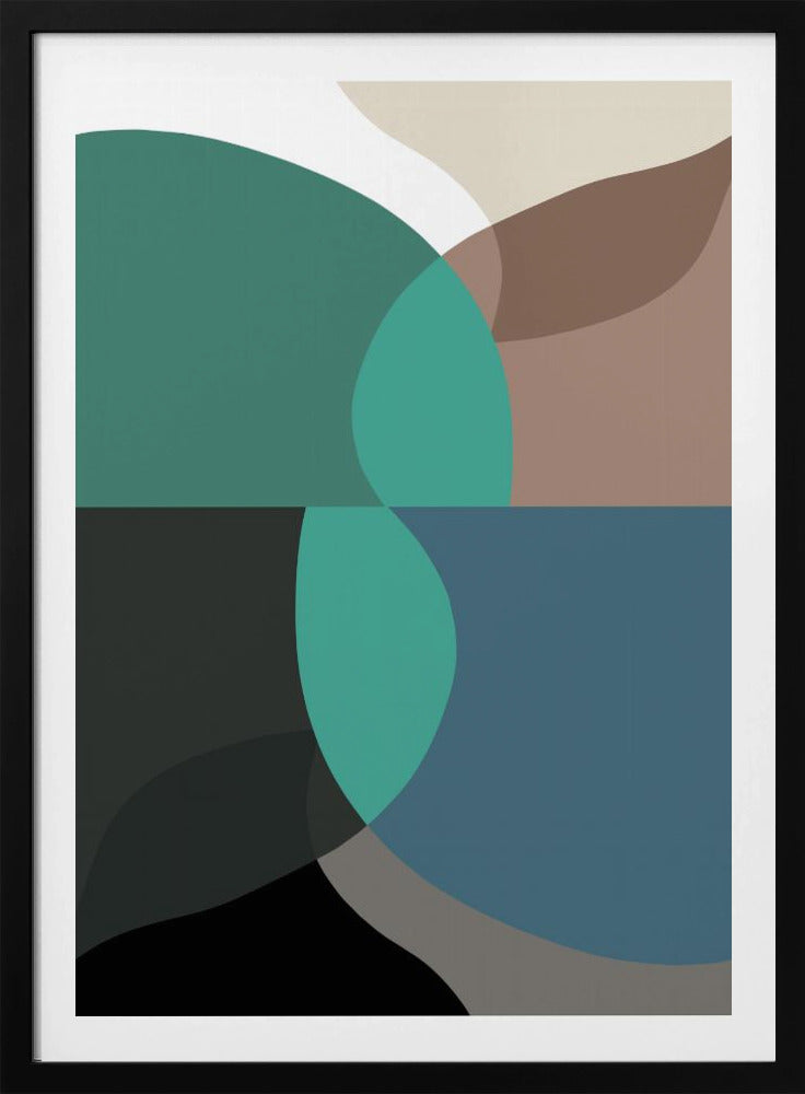Abstrakte Formen Kunstdruck Nr. 2 | Poster