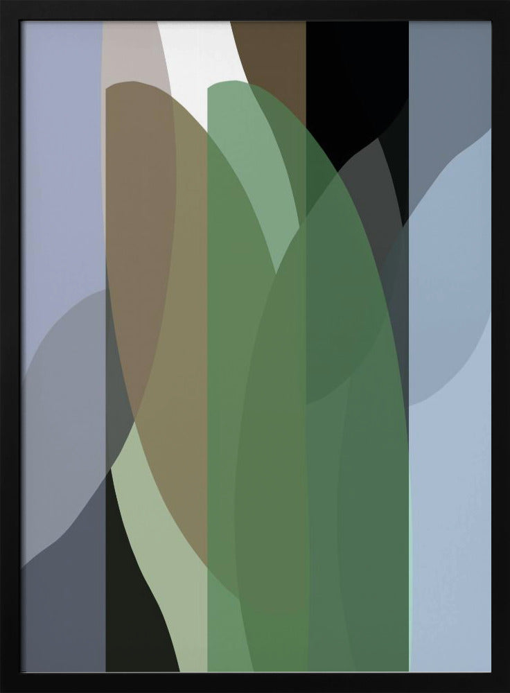 Abstrakte Formen Kunstdruck Nr. 3 | Poster