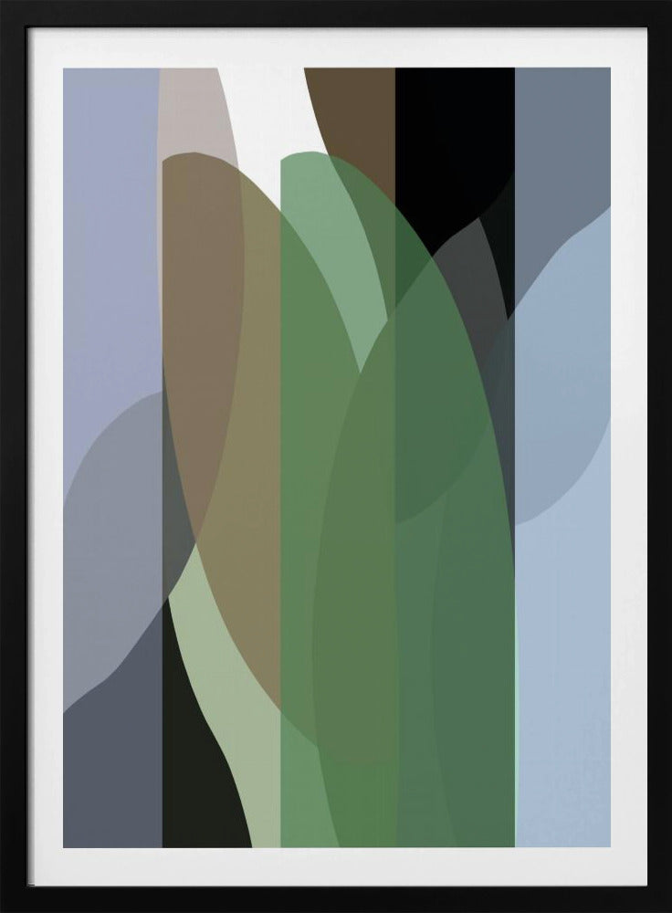 Abstrakte Formen Kunstdruck Nr. 3 | Poster