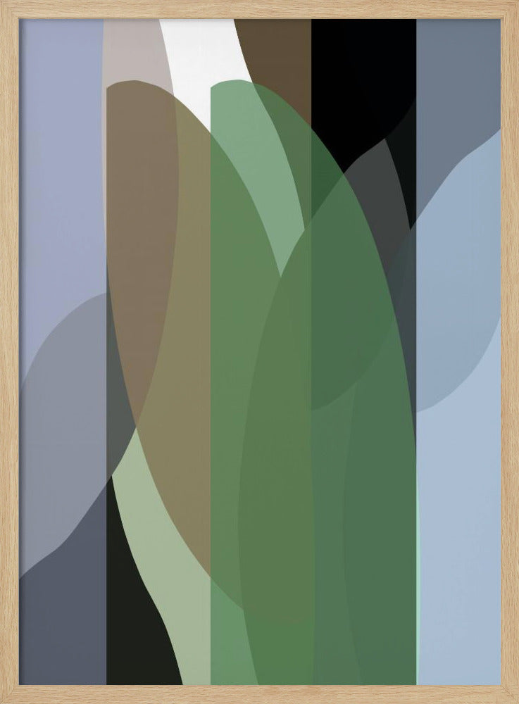 Abstrakte Formen Kunstdruck Nr. 3 | Poster