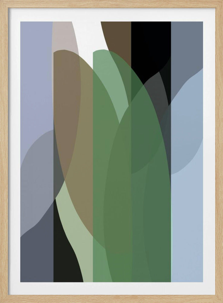 Abstrakte Formen Kunstdruck Nr. 3 | Poster