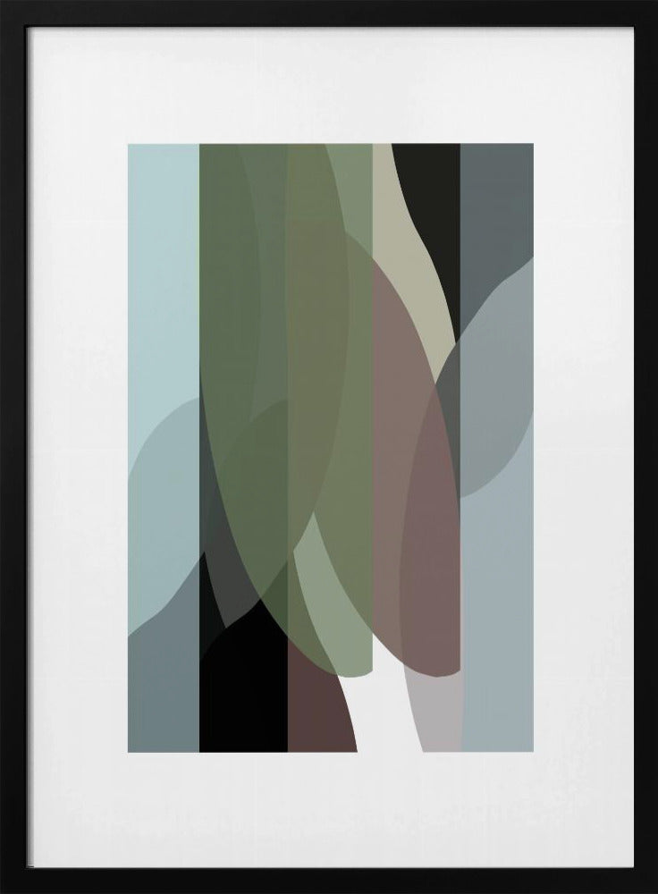 Abstrakte Formen Kunstdruck Nr. 4 | Poster