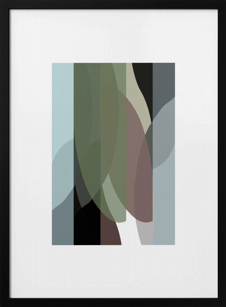 Abstrakte Formen Kunstdruck Nr. 4 | Poster