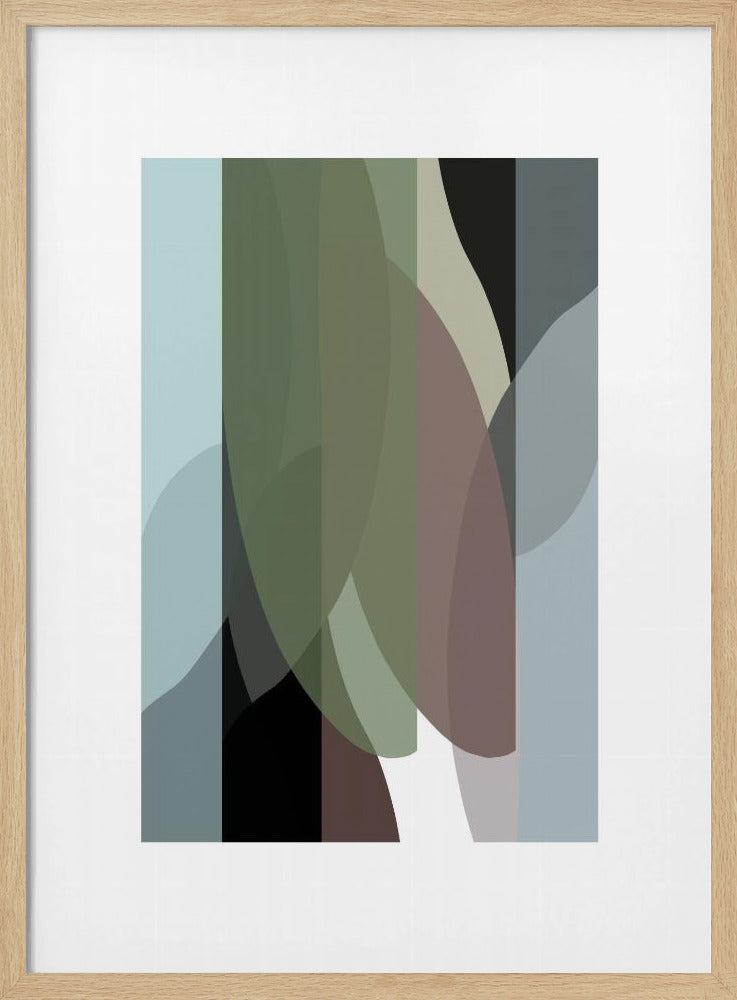 Abstrakte Formen Kunstdruck Nr. 4 | Poster