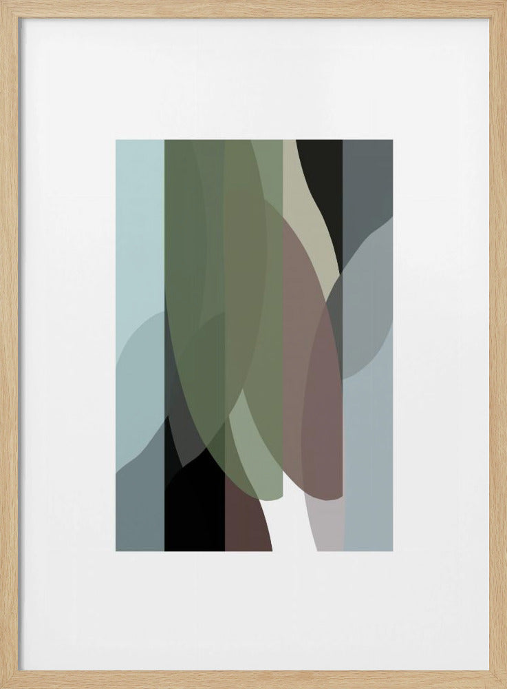 Abstrakte Formen Kunstdruck Nr. 4 | Poster