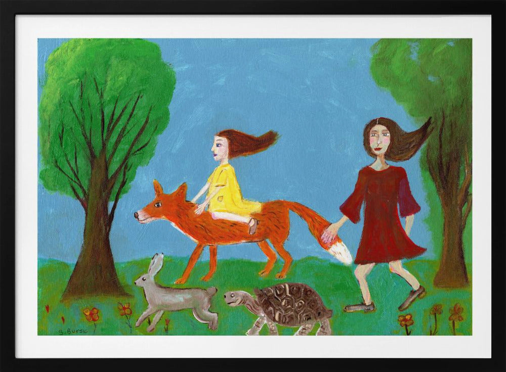 Spaziergang im Wald | Poster