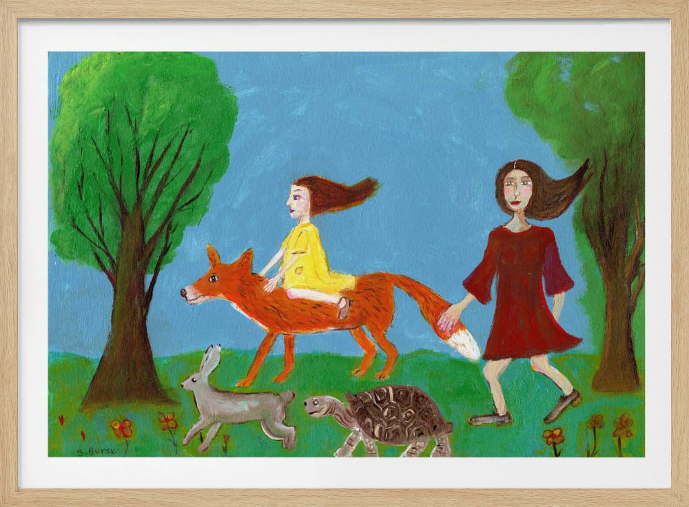 Spaziergang im Wald | Poster