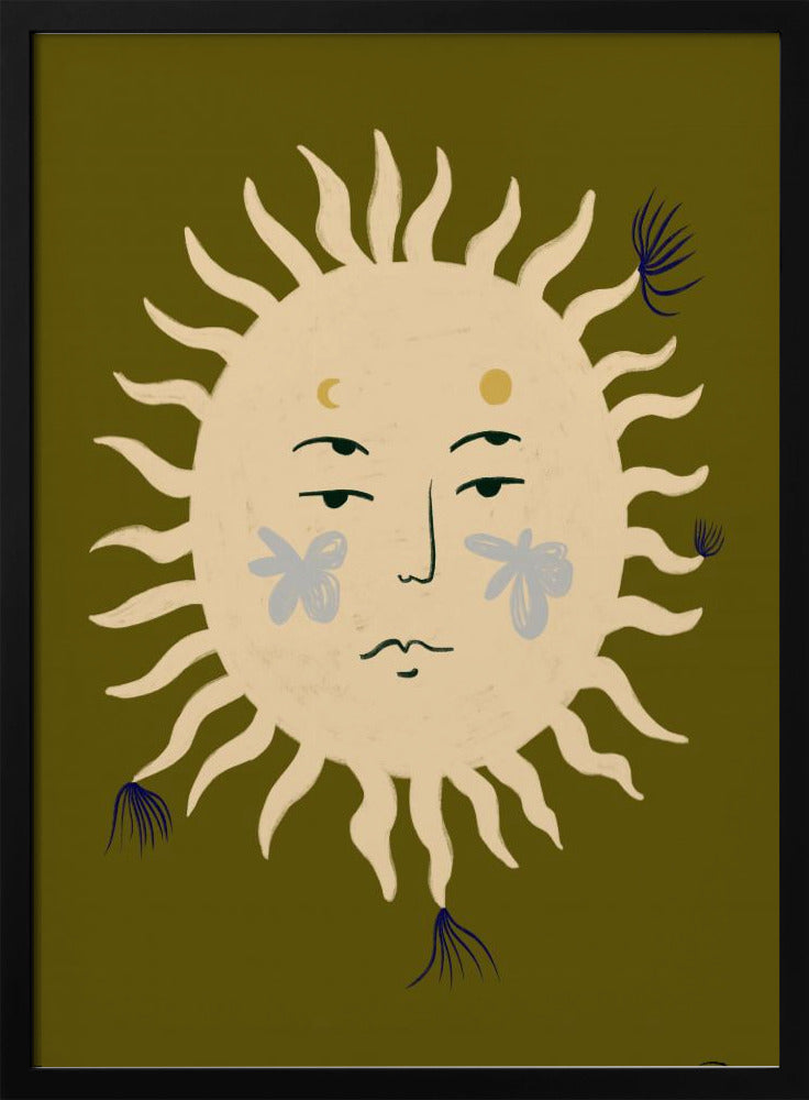 Sun's Serene Face | Poster