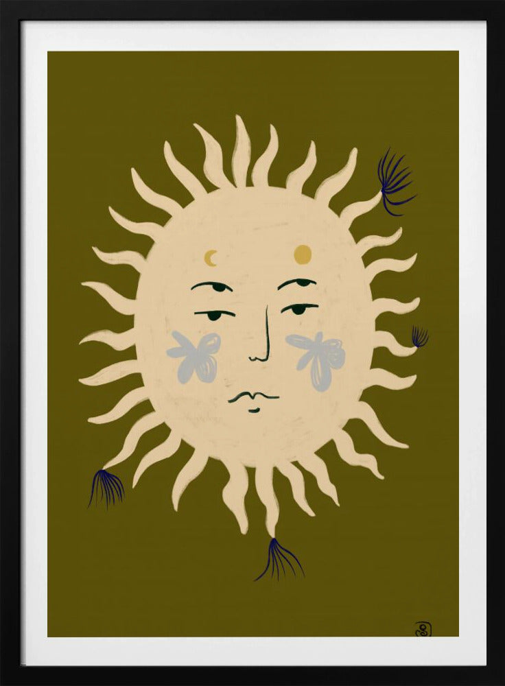 Sun's Serene Face | Poster