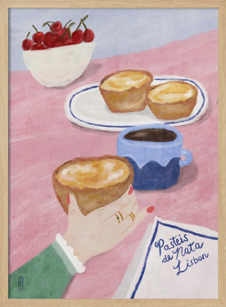 Mit Liebe aus Lissabon – Essen und Reisekunst | Poster