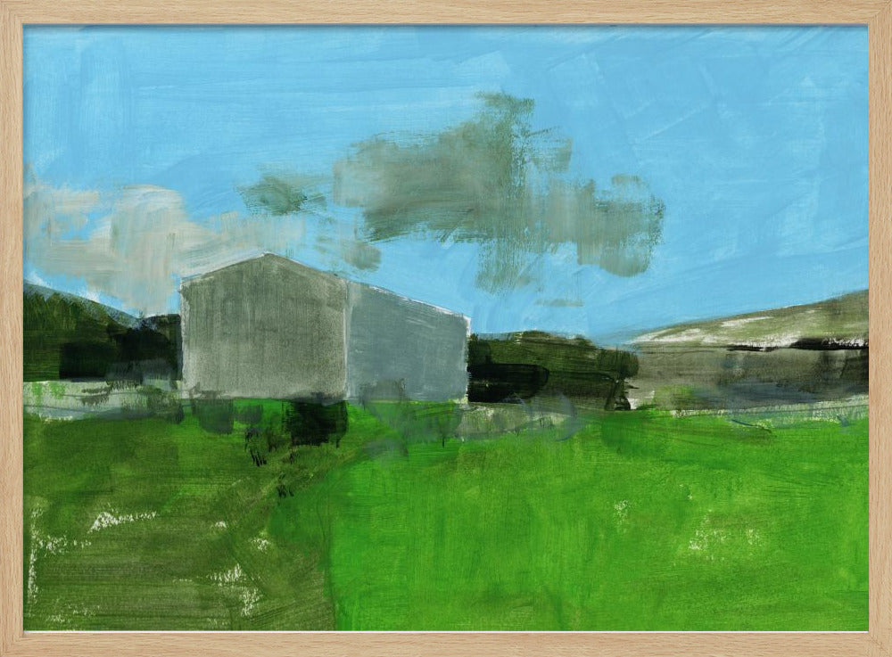 Barren Farm Scheune Druck Nr. 1 | Poster