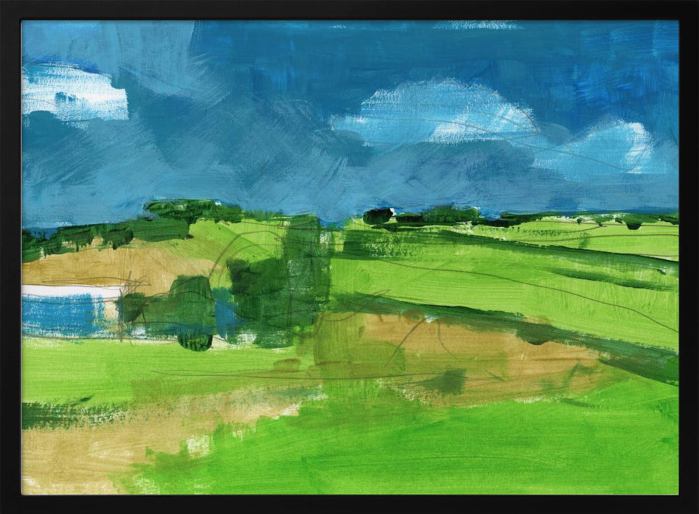 Landlandschaft 4 | Poster
