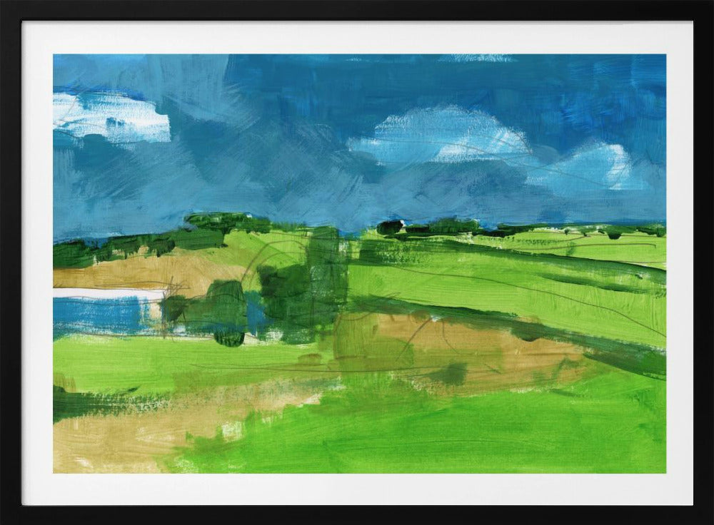 Landlandschaft 4 | Poster