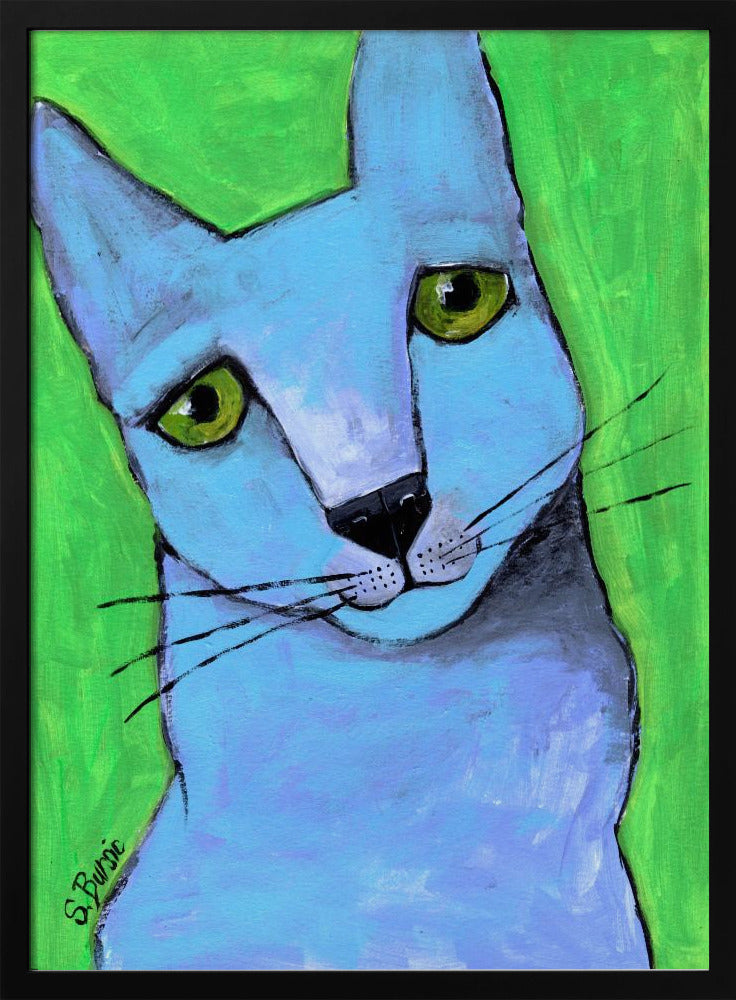 Die große blaue Katze | Poster