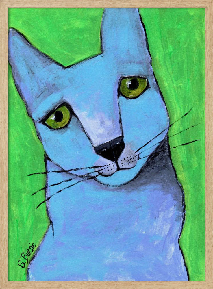 Die große blaue Katze | Poster