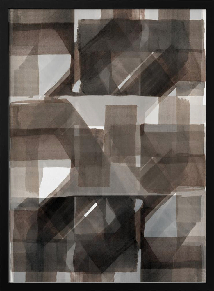 Abstract Dark Hammered 2 | Poster