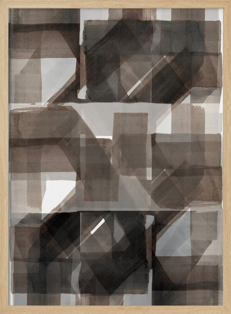 Abstract Dark Hammered 2 | Poster