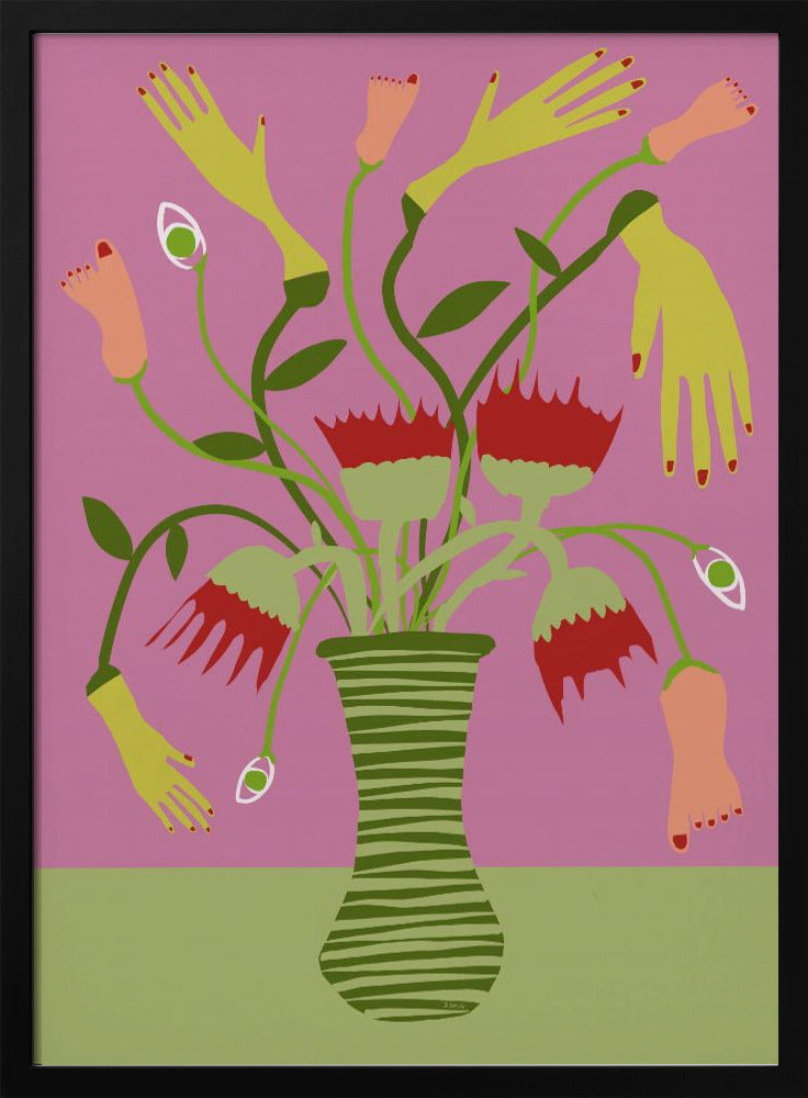 Die seltsame Vase | Poster