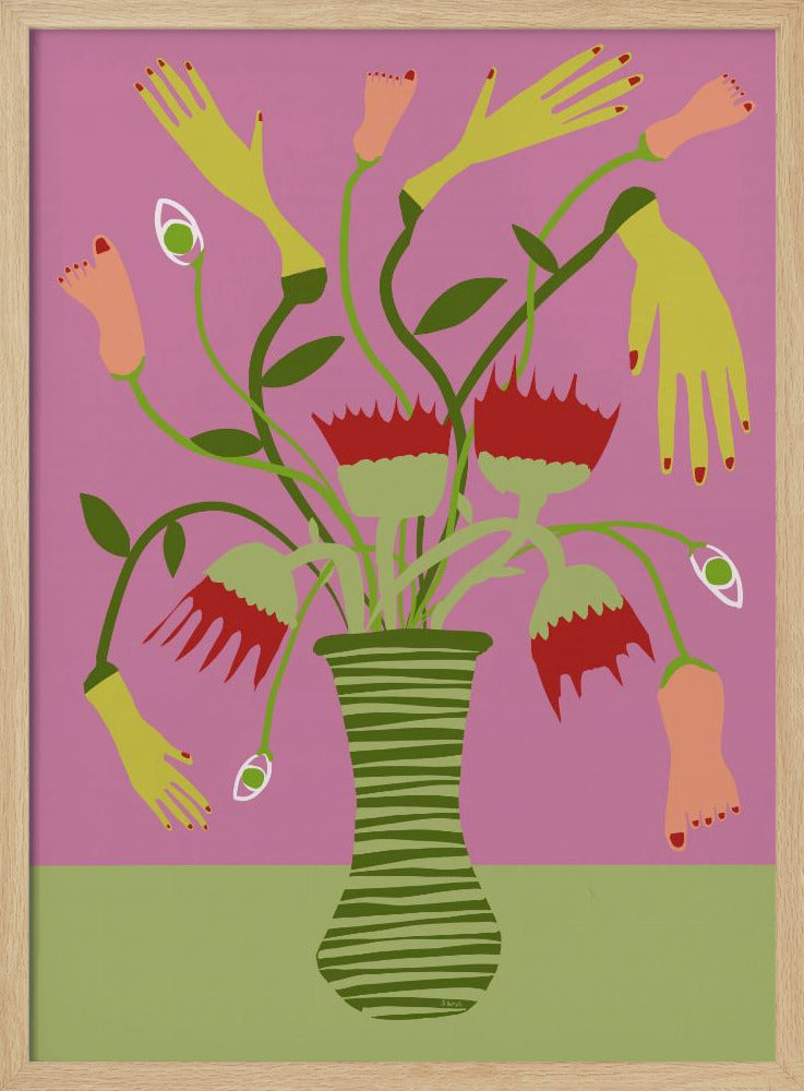 Die seltsame Vase | Poster