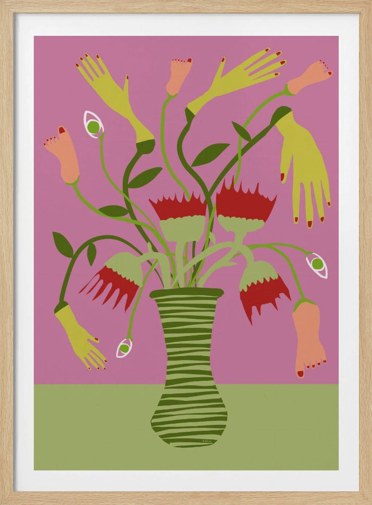 Die seltsame Vase | Poster