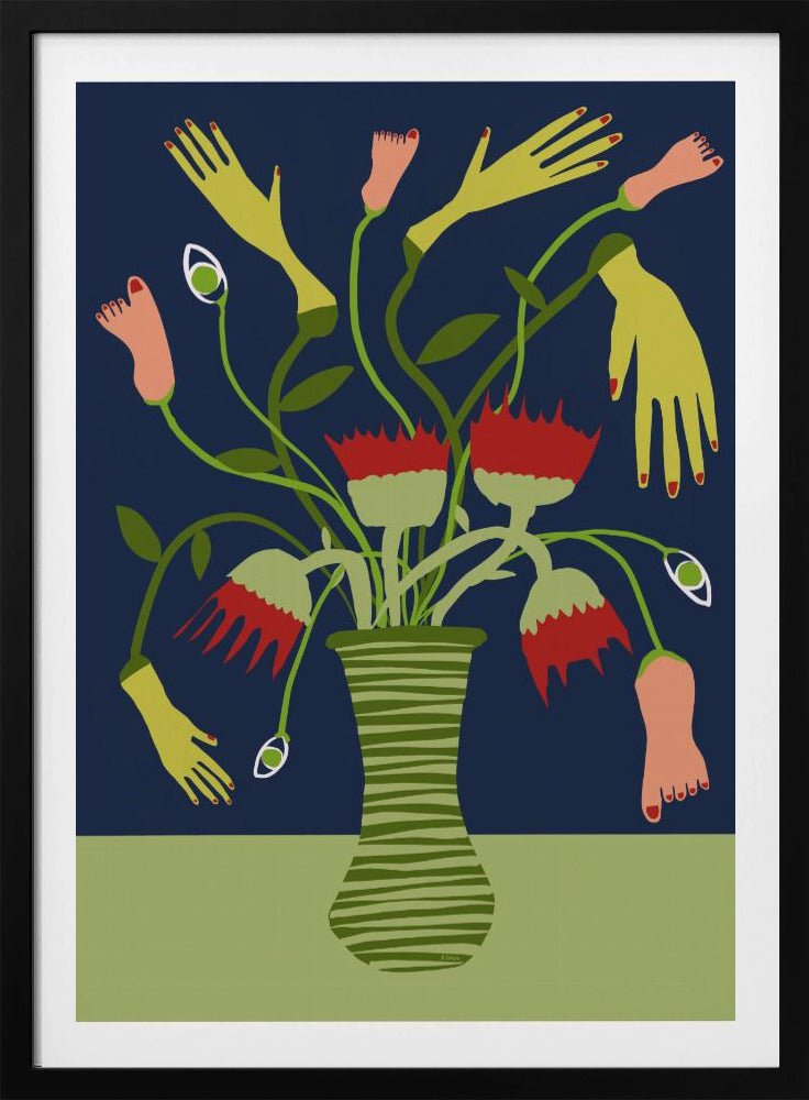 Die seltsame Vase | Poster