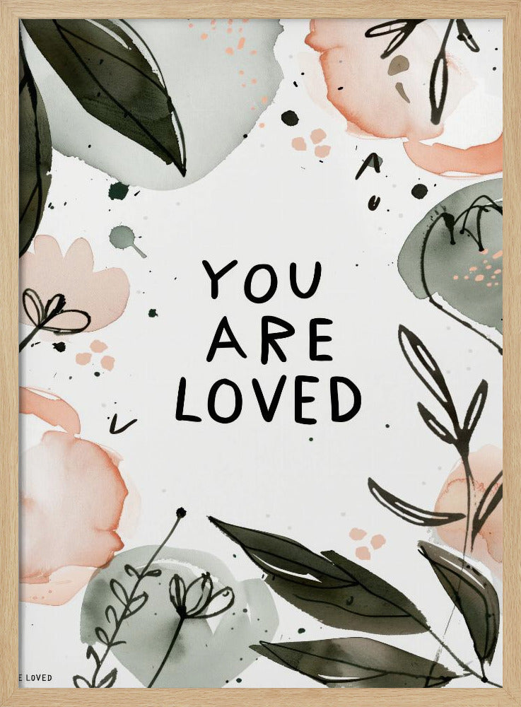 Florale Affirmation | Poster