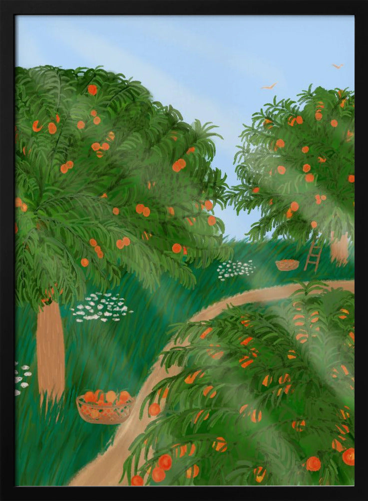 Pfirsichgarten | Poster