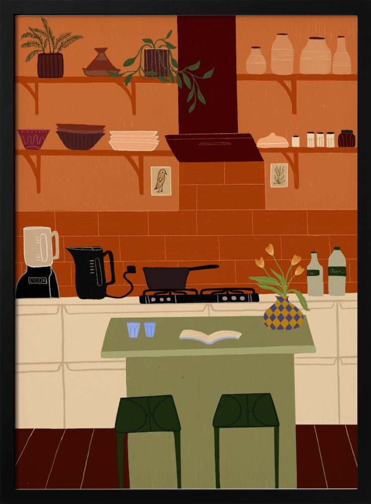 Erdige Küche | Poster