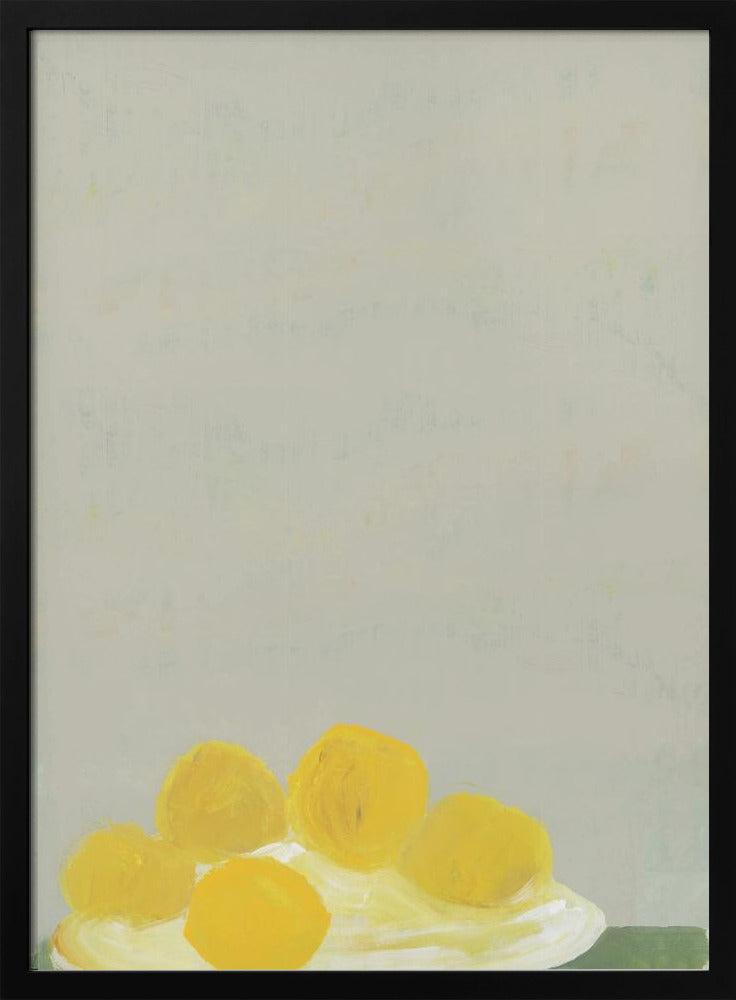 Limoni sul piatto Nr. 2 | Poster