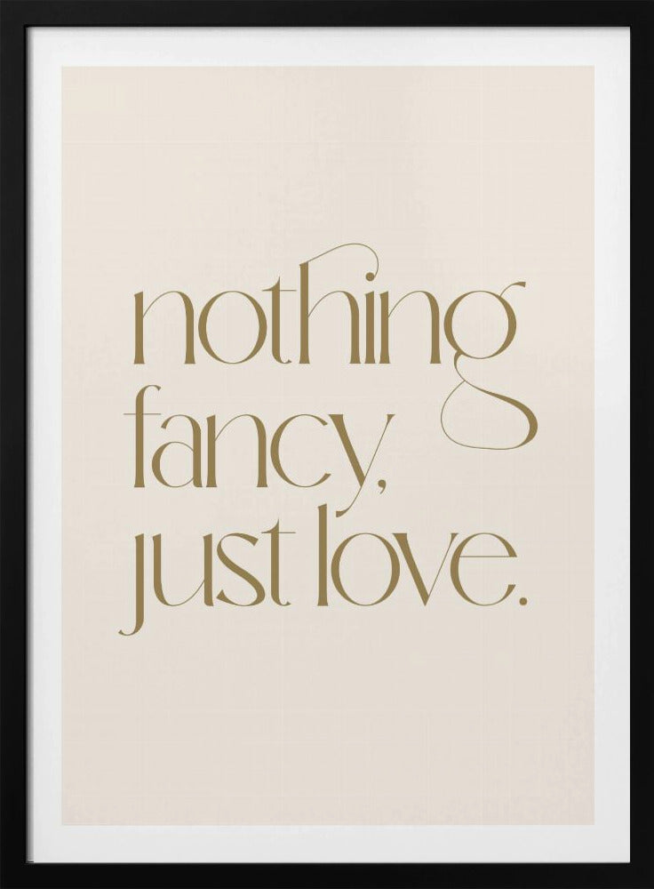 Nichts Besonderes, nur Liebe | Poster